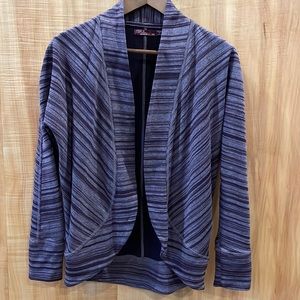 PrAna Women’s Paradiso Cocoon Cardigan (Plum/Purple)